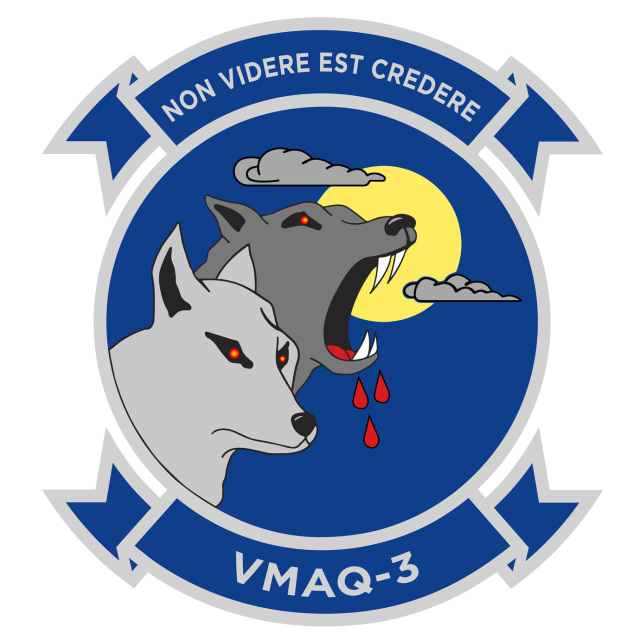 VMAQ-3 Squadron Sign